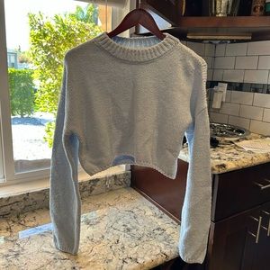 One Grey Day x Revolve Wesley Cropped Pullover